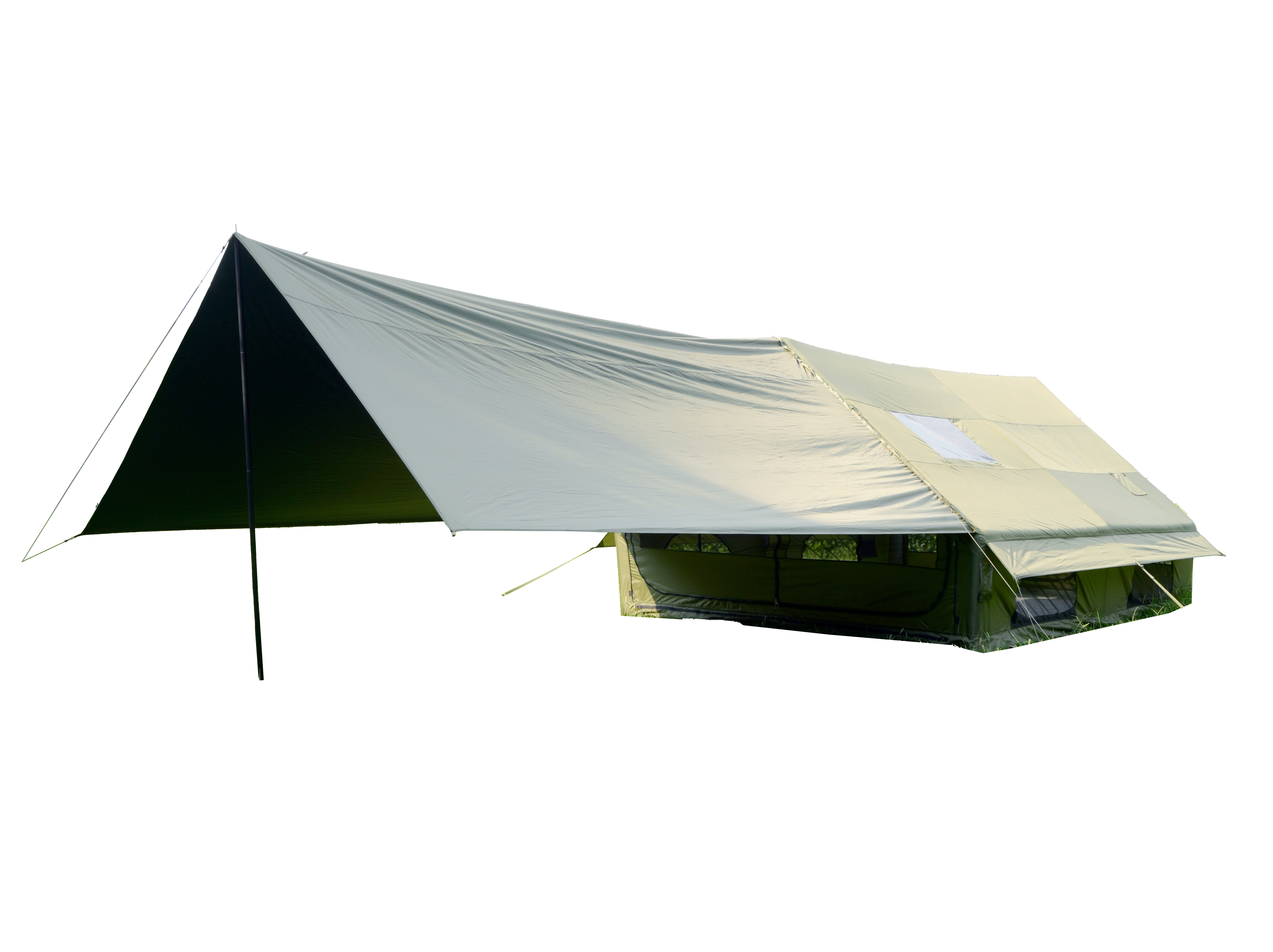 12㎡ Green Light‑Weight Classic Inflatable Camping Tent